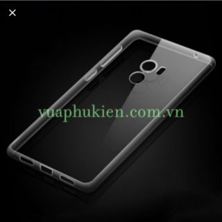 Ốp lưng dẻo trong silicon cao cấp cho xiaomi mi mix 2