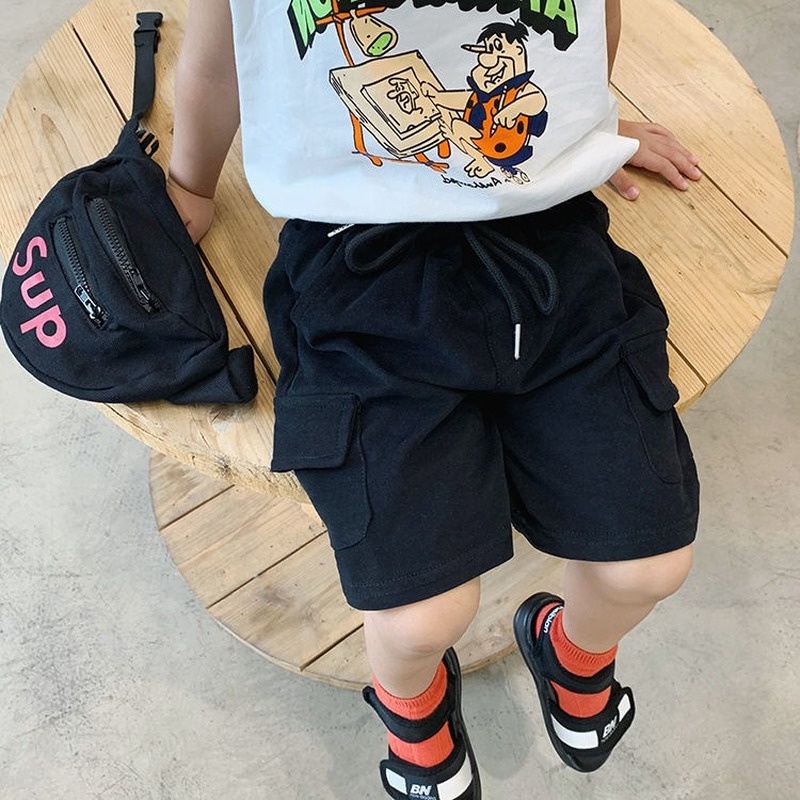 Quần Short Cotton Thời Trang Mùa Hè Dành Cho Bé Trai