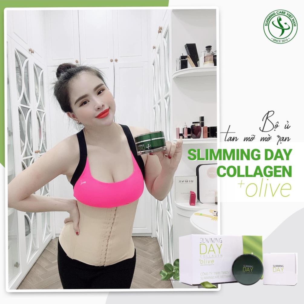 Kem Tan Mỡ Bụng Slimming Day Collagen +Olive Thế Hệ Mới