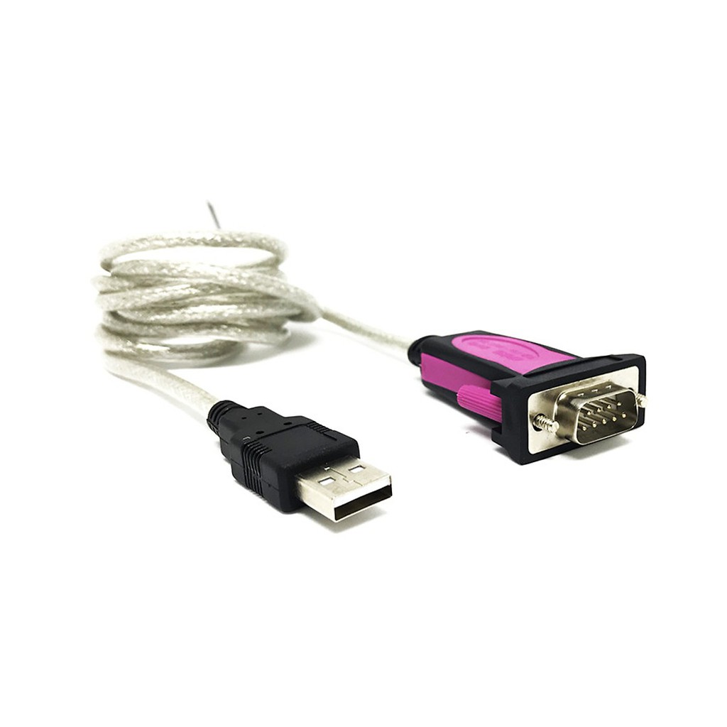 Cáp USB To Com RS232 Z-TEK ZE400 Và Cổng Chuyển 9 Chân Âm Ra 25 Chân Dương LPT