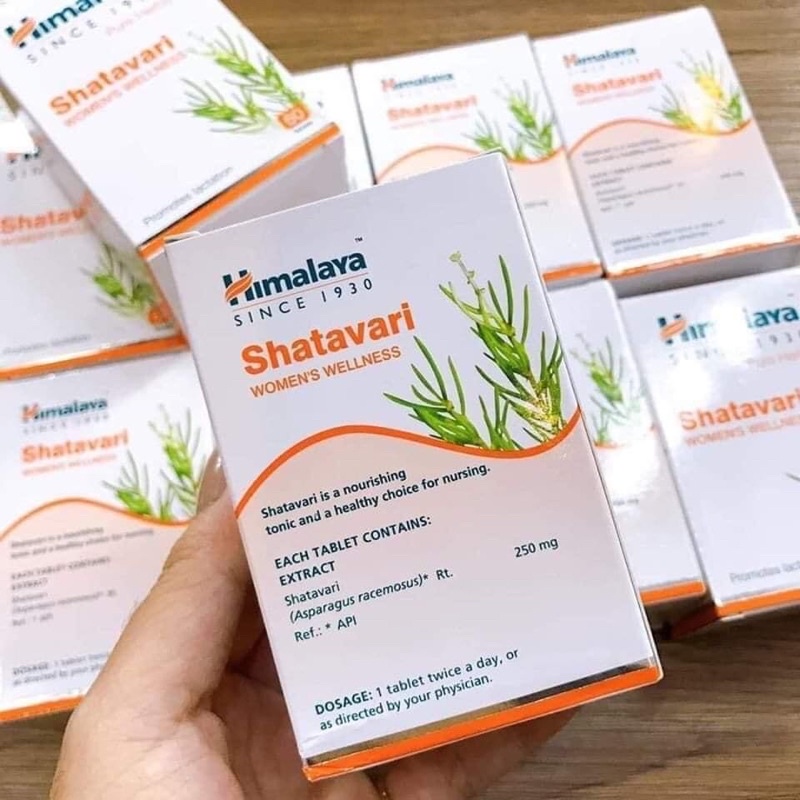 HIMALAYA SHATAVARI - VIÊN UỐNG NỘI TIẾT TỐ NỮ 60 VIÊN