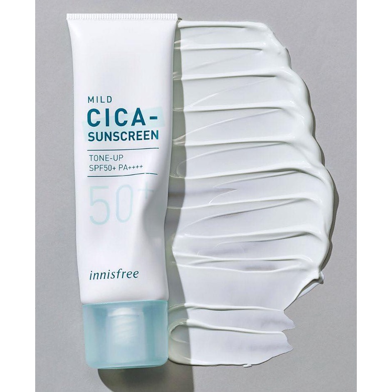 Kem chống nắng innisfree Mild Cica Sunscreen Tone Up SPF50+ PA++++ - 50ml