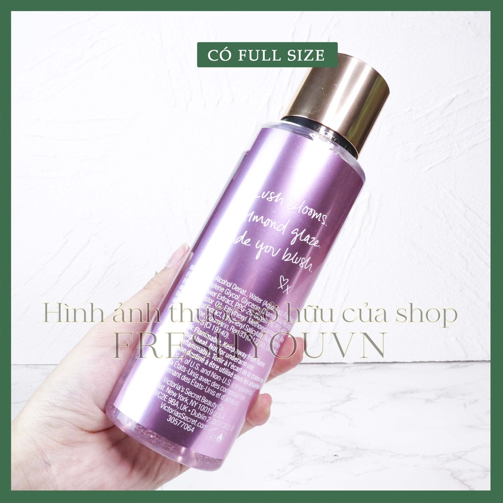 Velvet Petals - Xịt thơm toàn thân body mist Victoria's Secret khác - fresh you