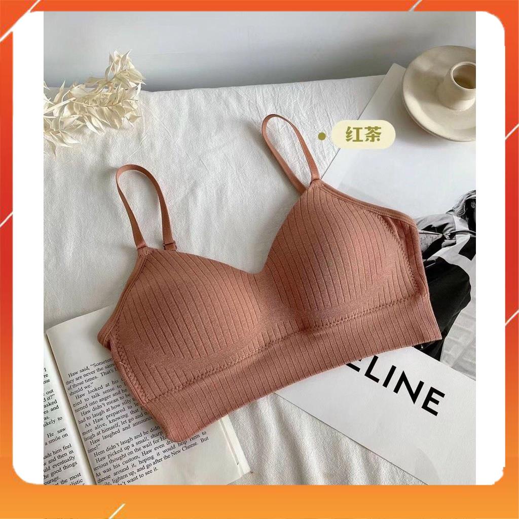 Áo bra 2 đây cotton mịn thấm hút mồ hôi đa năng cao cấp gọn dáng sang chảnh sexy