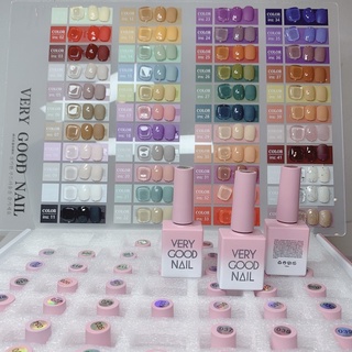 Set sơn gel Very Good Nail 44 màu, Tặng cặp base top xịn xò