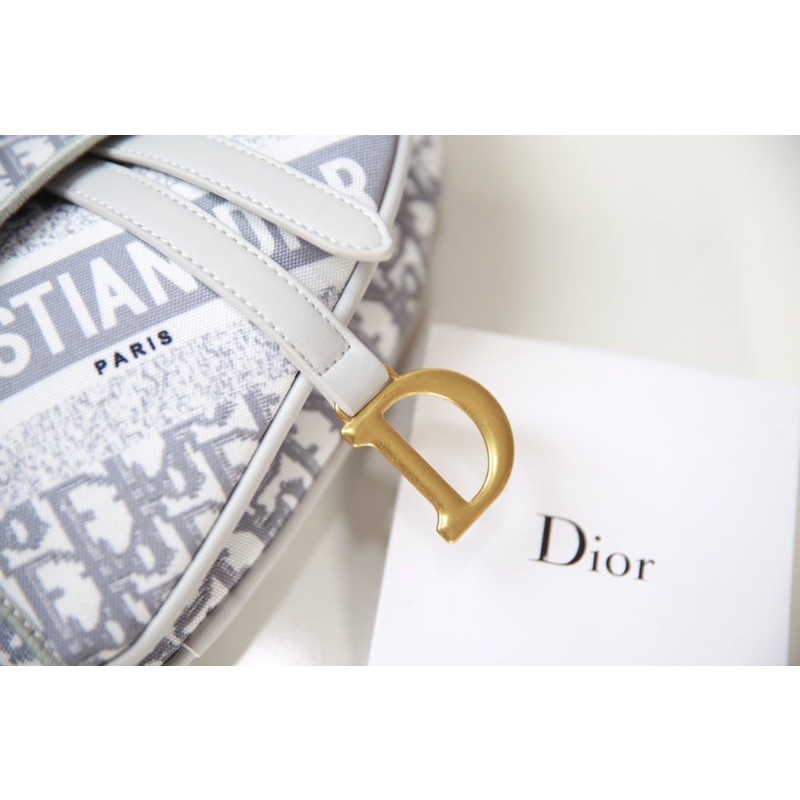 Túi yên ngựa hoạ tiết sz 24cm fullbox