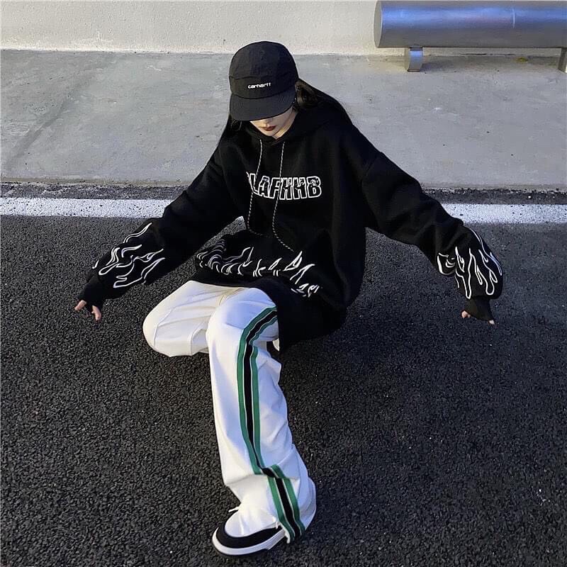 Áo hoodie mũ ABC cúc bấm siêu hot nỉ ngoại lót bông ấm (annstore_ảnh thật) | BigBuy360 - bigbuy360.vn