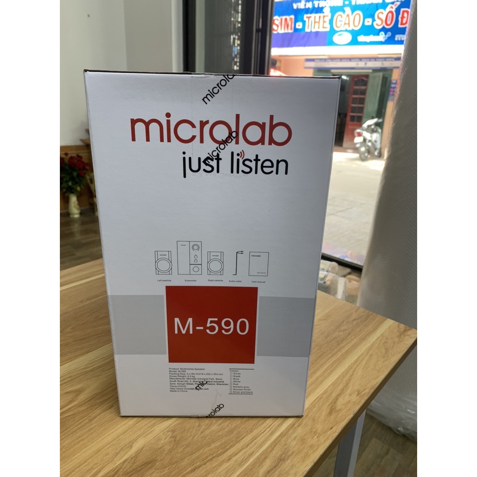 [Hỏa tốc - HN]Loa Microlab M590 - 2.1