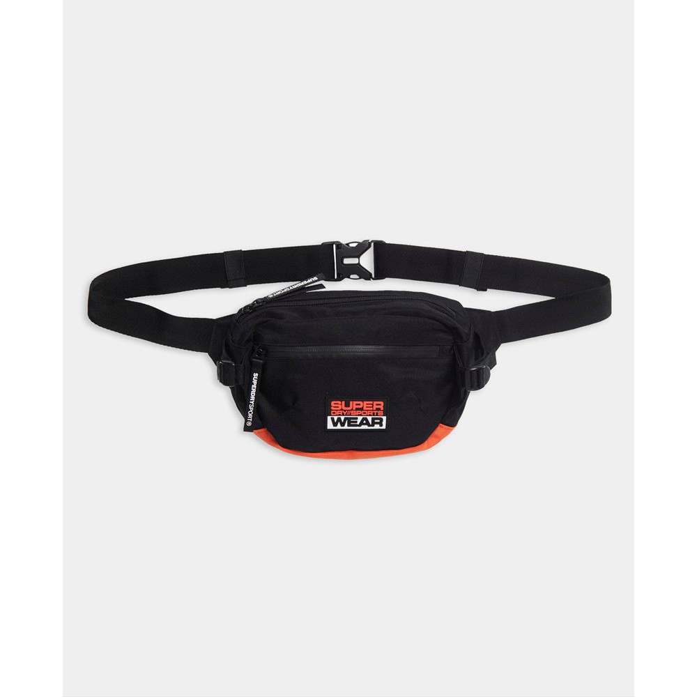 Túi bao tử đeo chéo nam nữ Super Dry Sport Wear Bum Bag đệm êm chống sốc