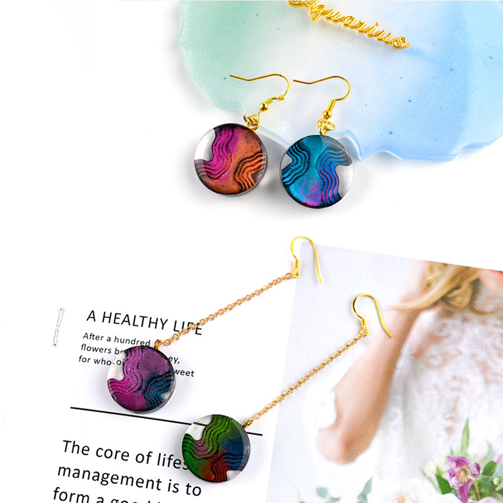 Khuôn Silicone Tạo Hình Làm Mặt Trang Sức Hình Hòn Đảo DIY