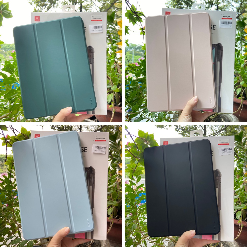 [Hỏa Tốc HCM] Bao da XUNDD iPad 10.2 inch ( iPad Gen 9/ 8/ 7 ) (BEETLE LEATHER) - Có ngăn đựng bút - Xanh Rêu