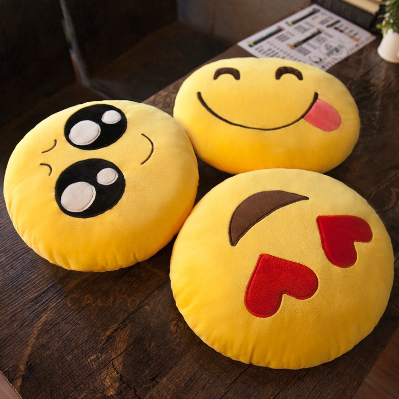 [Deal Sốc] Gối Nhồi Bông Sticker Gấu Bông Cảm Xúc Emoji Móc Khóa 10cm Nhỏ Nhắn Xinh Xắn Đáng Yêu Giá Rẻ Yuta Home