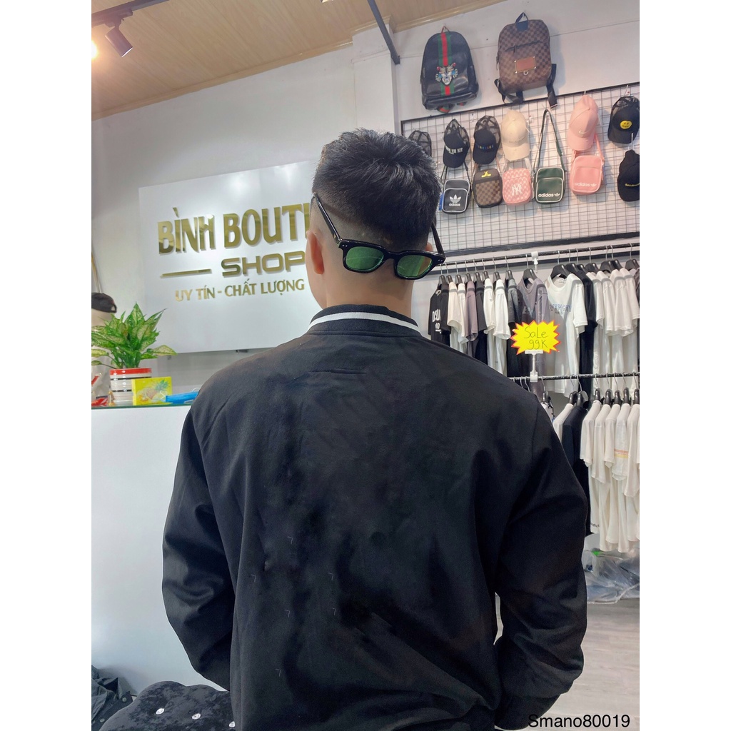 Áo bomber , áo nỉ unisex  chất liệu nỉ bóng mềm mịn phù hợp cho cả nam và nữ. | BigBuy360 - bigbuy360.vn