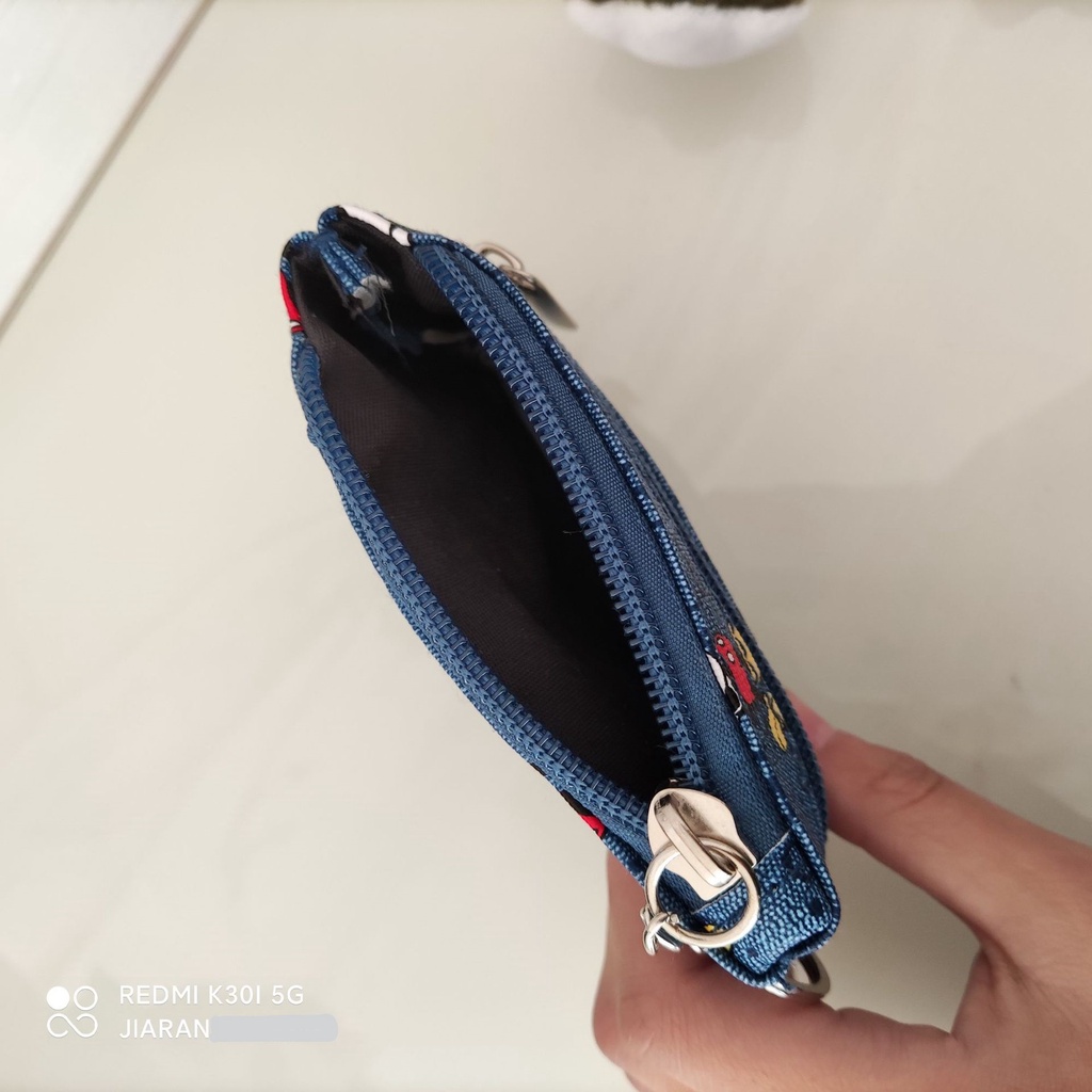 Ví móc khóa thời trang chất liệu da PU Unisex VMK01