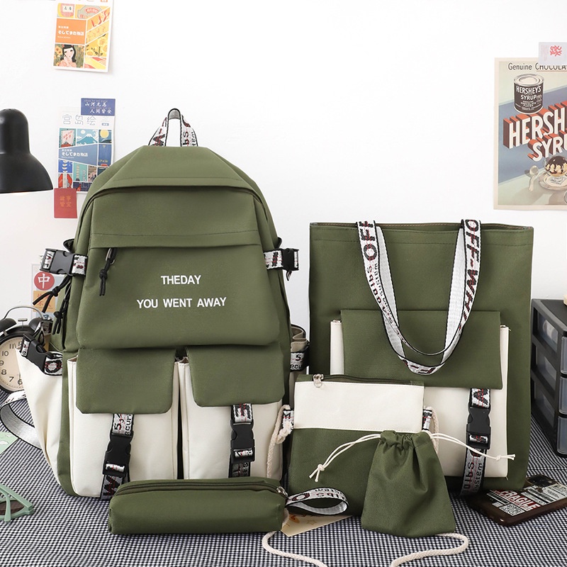 Balo học sinh IELGY cỡ lớn thời trang Hàn Quốc