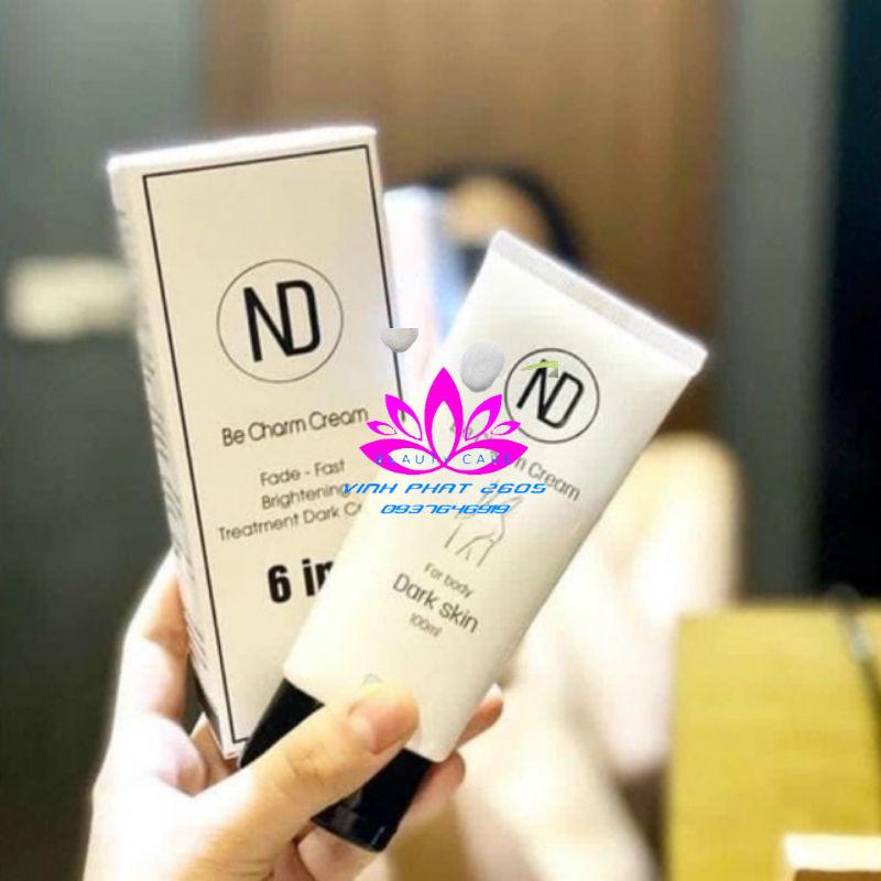 Chính Hãng Kem làm mờ thâm 6in1 Be Charm chiết xuất từ Tảo Biển B3: