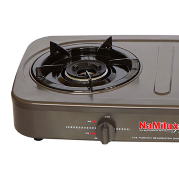 Bếp gas đôi Namilux NA-590FM Mặt bếp tráng men sơn tĩnh điện
