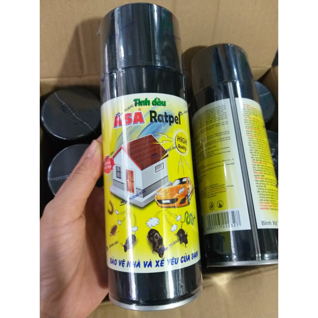 Tinh dầu xua đuổi chuột ASA Rat Repell 400ml