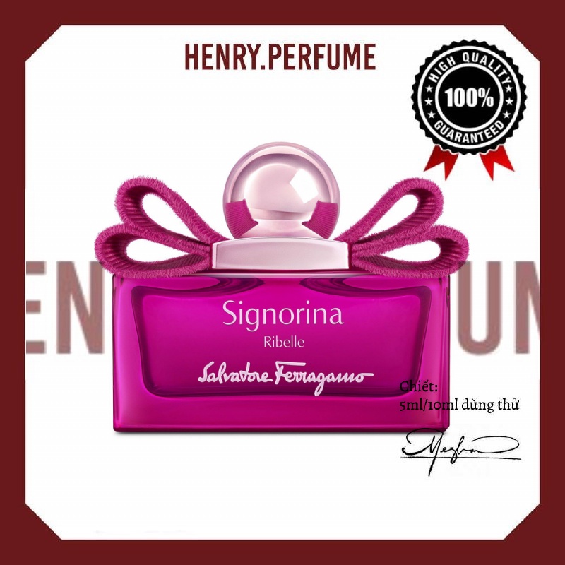 Nước Hoa Nữ Salvatore Ferragamo Signorina Ribelle Edp