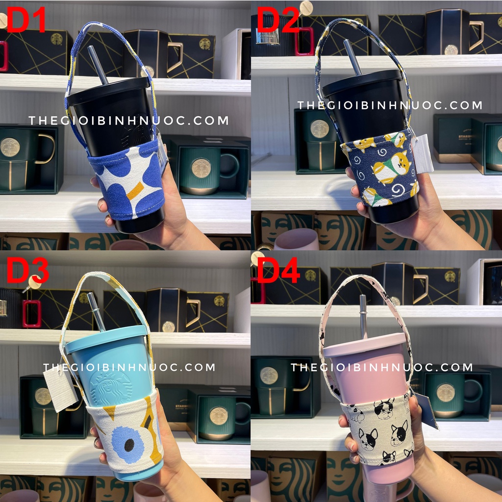 Túi Đựng Bình Nước Ly Trà Sữa Có Quai Xách