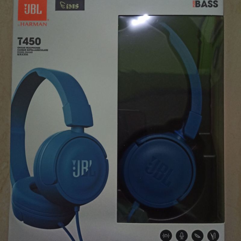 Tai Nghe Chụp Tai Jbl T450 Có Micro Chính Hãng