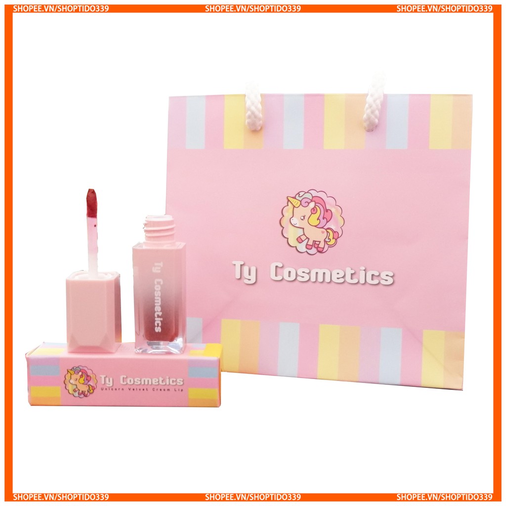 Son kem lì Ty Cosmetic unicorn velvet cream lip