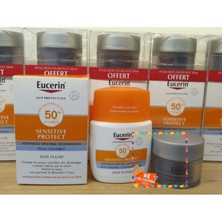 Kem chống nắng eucerin matte fluide