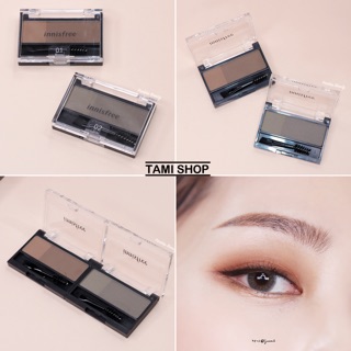 Bột tán lông mày innisfree two tone eyebrow kit