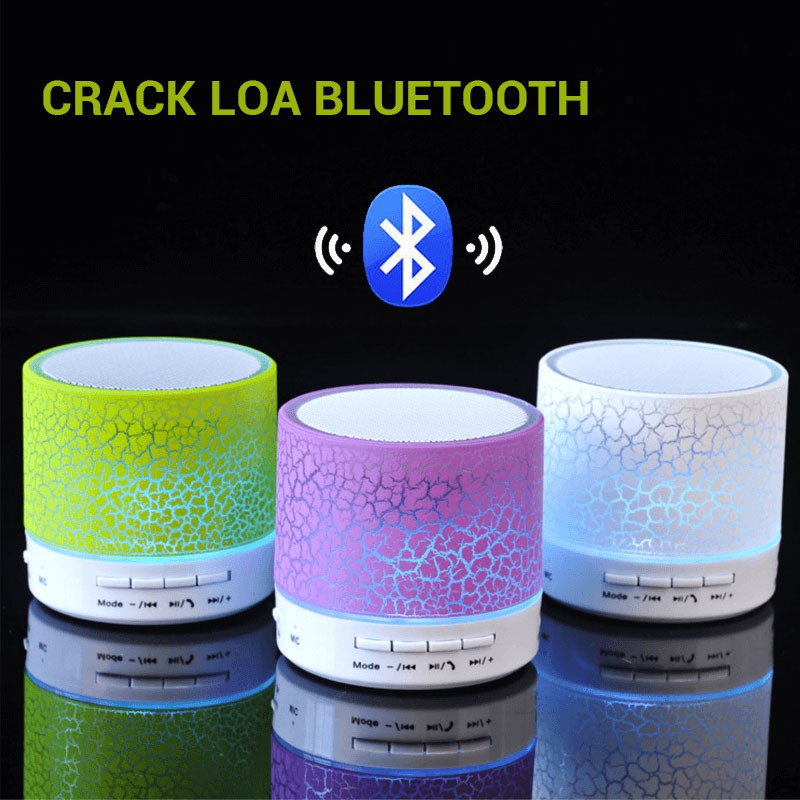 [HÀNG CÓ SẴN] Loa bluetooh A9 mini tích hợp đèn LED cắm điện thoại máy tính [LOA MINI]