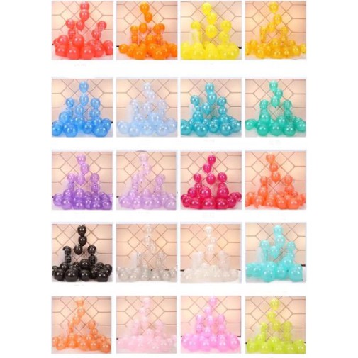 10 quả bóng nhũ size 30cm