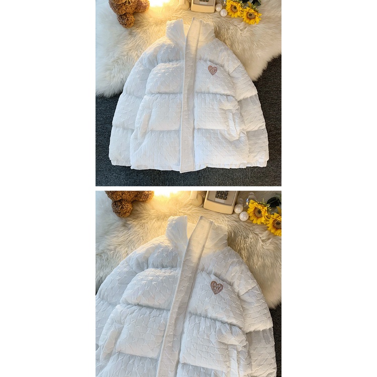 Áo Khoác Phao Dày Phong Cách Hàn Quốc Thiết Kế Mới Cho Cặp Đôi