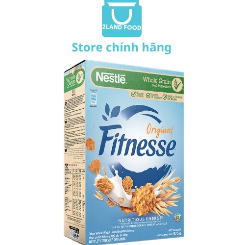 Bánh / ngũ cốc ăn sáng Nestlé Fitnesse Original - Hộp 375g