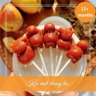 Kẹo mút chống ho nước cốt lê handmade