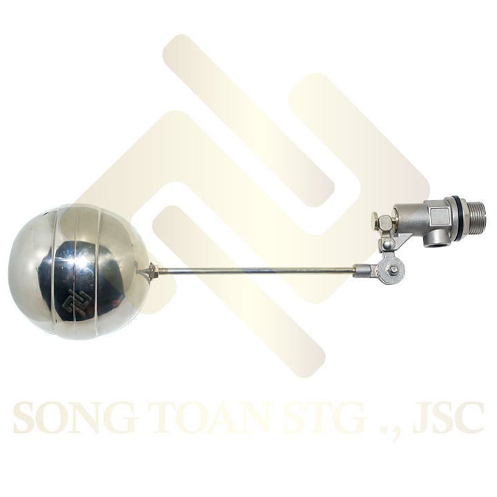 [PHAO BỒN NƯỚC] Van phao cơ INOX tự động ngắt nước khi nước đầy bồn Bóng nổi Inox Điều chỉnh được mực nước