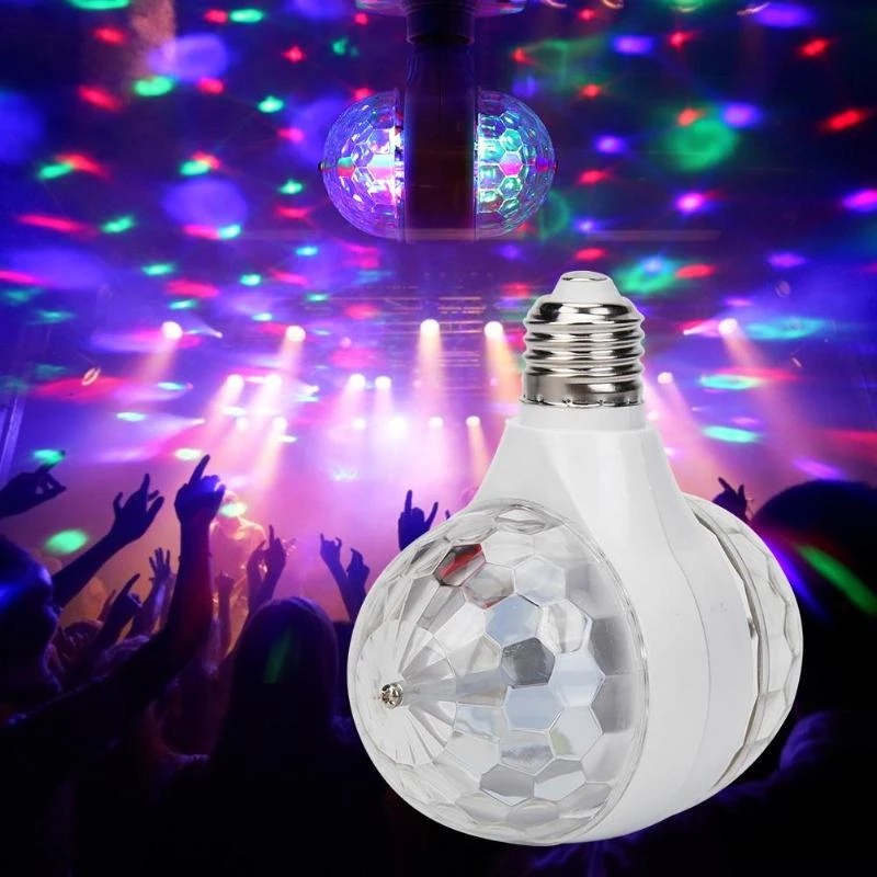 Đèn hình quả cầu pha lê 2 mặt chuyên dụng trang trí những bữa tiệc sôi động chất lượng cao an toàn đáng tin cậy