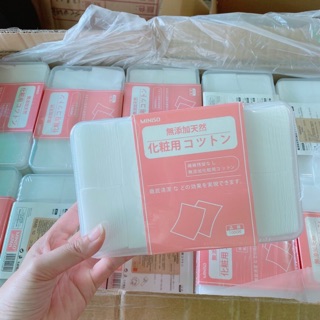 BÔNG TẨY TRANG MINISO 1000 MIẾNG NHẬT BẢN
