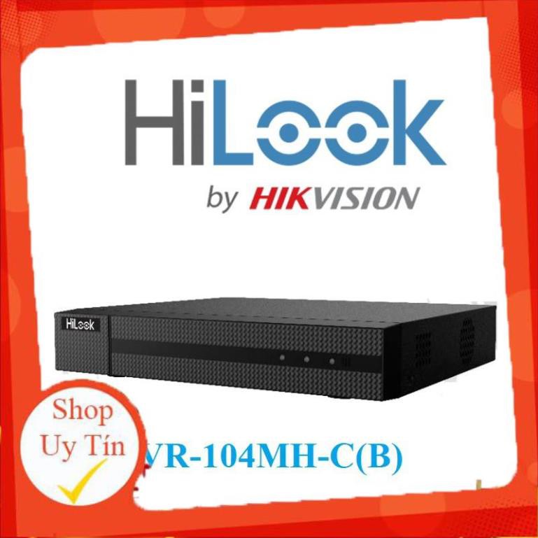 [Mã 154ELSALE2 giảm 7% đơn 300K] Đầu ghi hình camera IP 4 kênh HILOOK NVR-104MH-C(B) - Hàng chính hãng