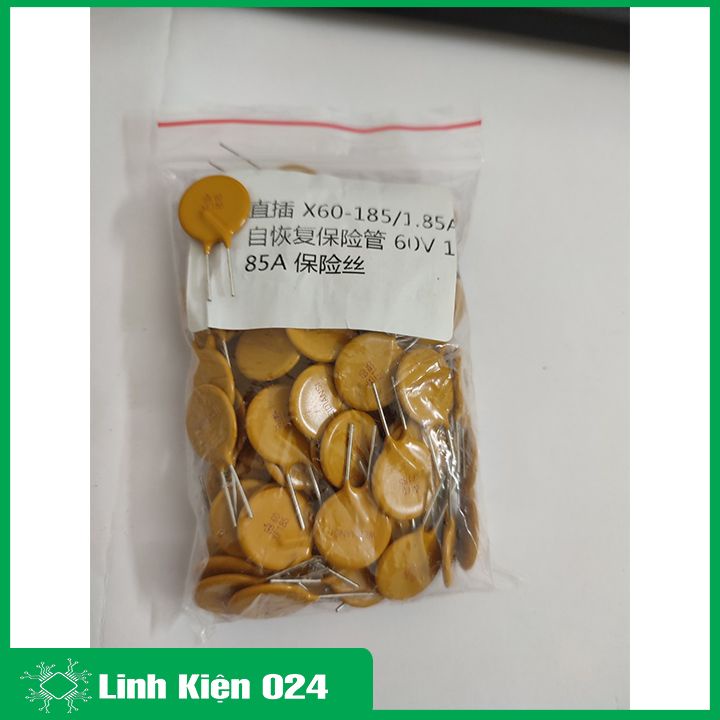 Cầu chì tự phục hồi 60V nhiều loại RXEF110 1.1A /  X60-185/1.85A / JK60-050 0.5A /  JK60-300 3A / RXEF010 0.1A