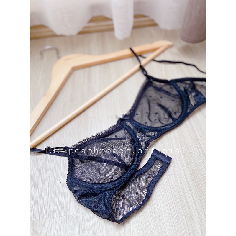 Áo lót thiết kế ren lưới (có gọng - không mút)