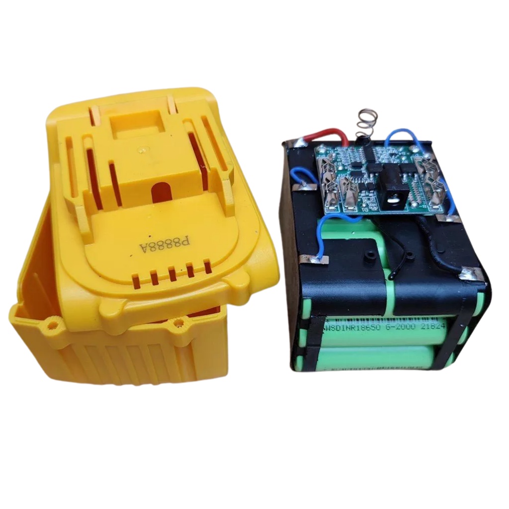 Pin máy khoan,siết bulong pin,máy mài pin HUKAN 15cell mẫu mới 2023 chân pin phổ thông dung lượng 4.8Ah