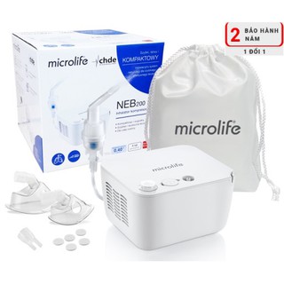 (CHÍNH HÃNG) Máy xông khí dung mũi họng Microlife NEB200