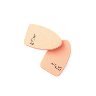 Bộ 2 bông phấn ướt hình ovan dài vacosi collection pro-makeup bp18