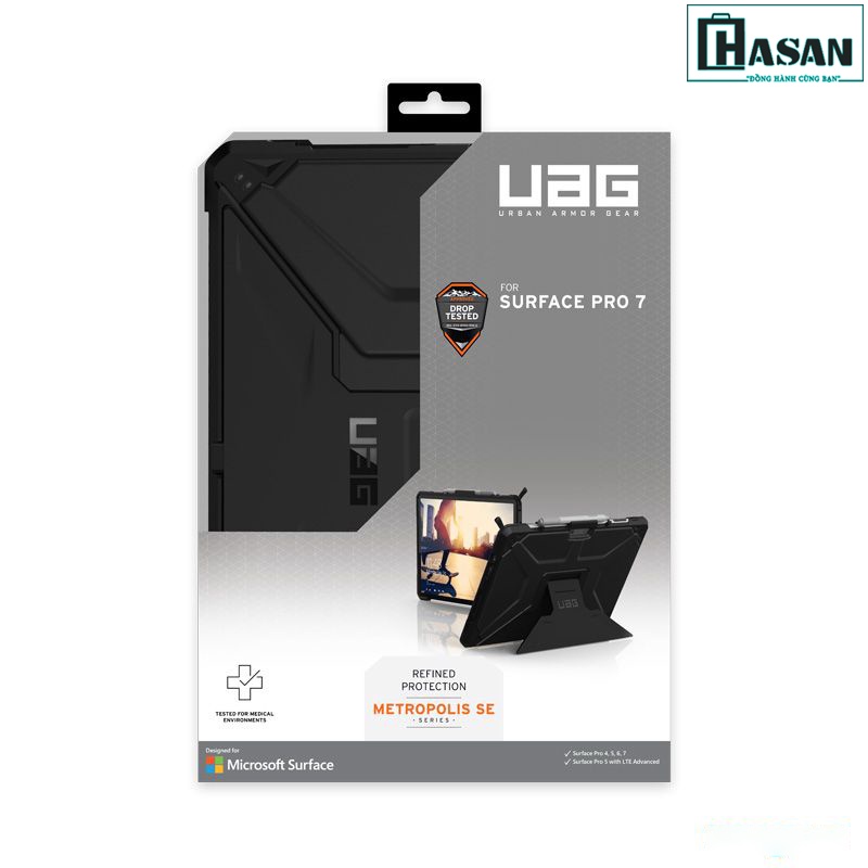 Ốp Lưng Microsoft Surface Pro 7+/7/6/5/4 chính hãng UAG dòng Metropolis SE