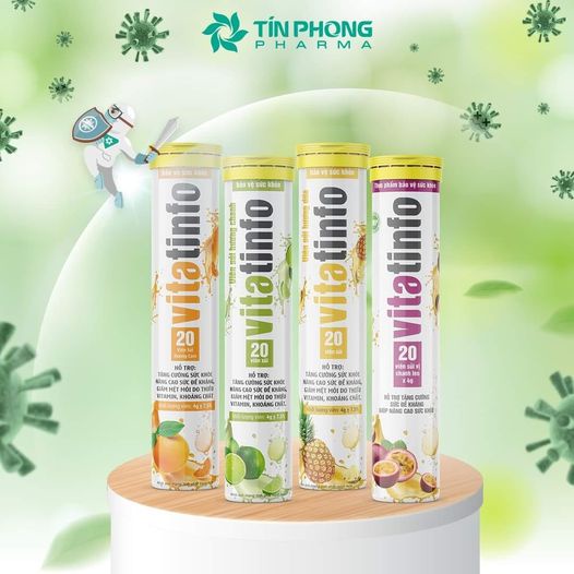 Sủi Vitatinfo - Hỗ Trợ Tăng Cường Sức Khỏe, Bổ Sung Vitamin, Khoáng Chất
