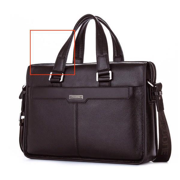 Chính Hãng cặp da cao cấp Cặp da thật -Cặp văn phòng P.KUONE -Da Thật cực đẹp (Bảo hành 3 năm- kèm ảnh thật)