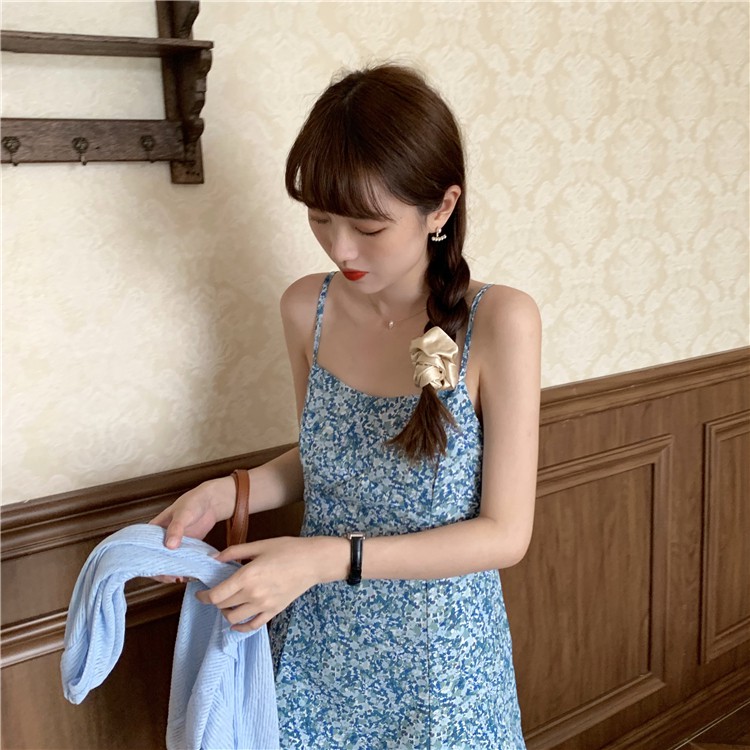 đầm ulzzang Voan Hoa Tay Dài Thời Trang Dành Cho Nữ | BigBuy360 - bigbuy360.vn