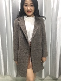 Áo khoác dạ Hàn Quốc