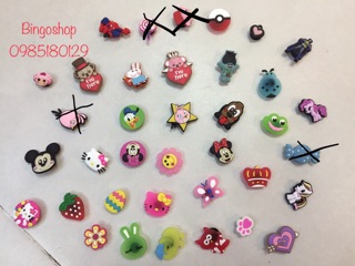 Sticker gắn dép crocs