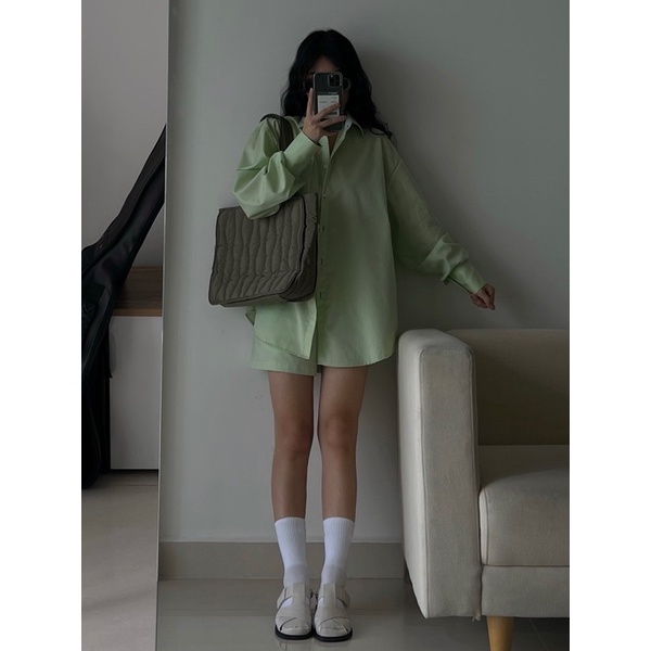 Set sơmi Monita 2 màu