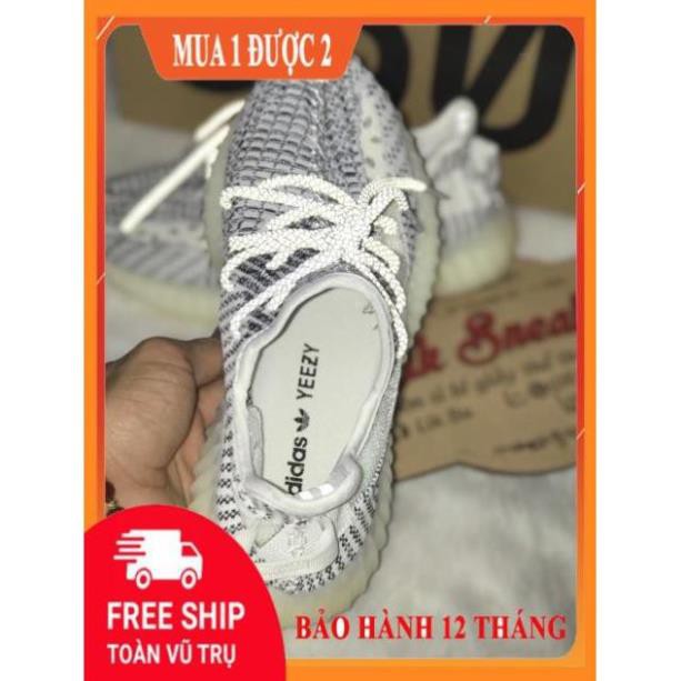 [ Freeship] 💥💥Ảnh thật + fullbox Giầy thể thao sneaker yeezy 350 v2 static phản quang dây + gót 2020 : ۶ ↺